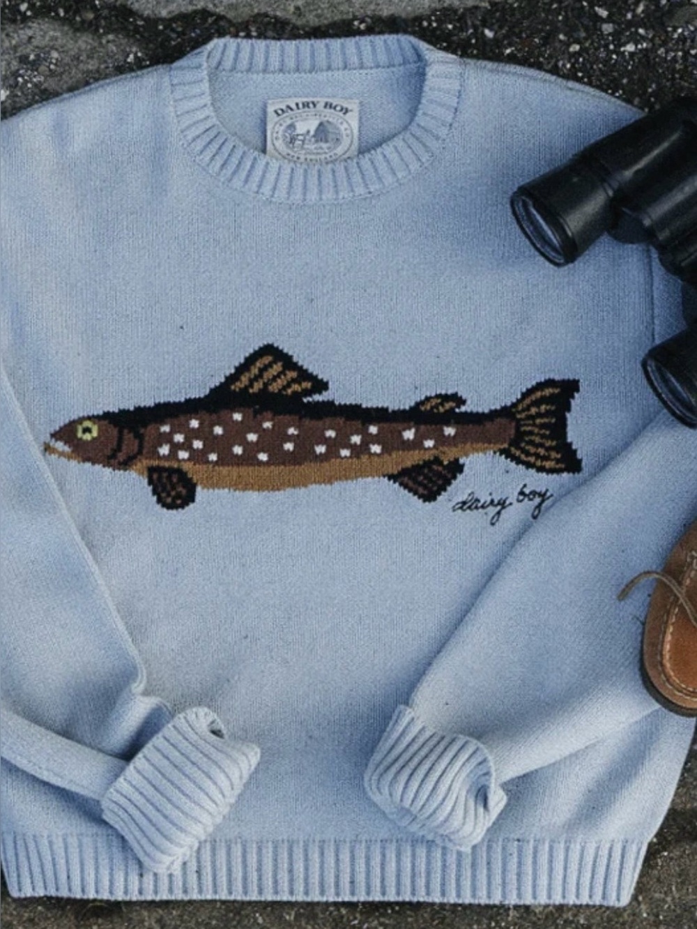 Dairy Boy Fisherman’s Daughter Sweater - Picture 2 of 6